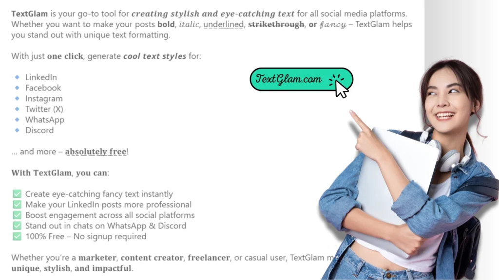 Free LinkedIn Text Formatter Tool