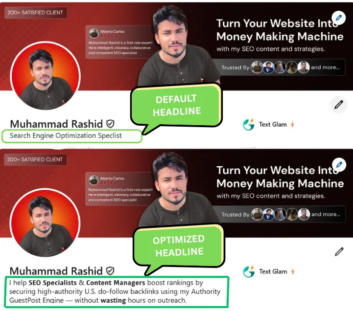 Try our LinkedIn Headline Generator for FREE today and get a taste of how LinkedIn Makeover can optimize your profile and better position you online for your career now and beyond.