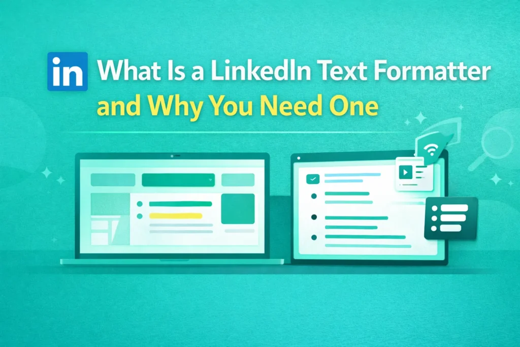 Best Free LinkedIn Text Formatter Tool (No Signup Required)